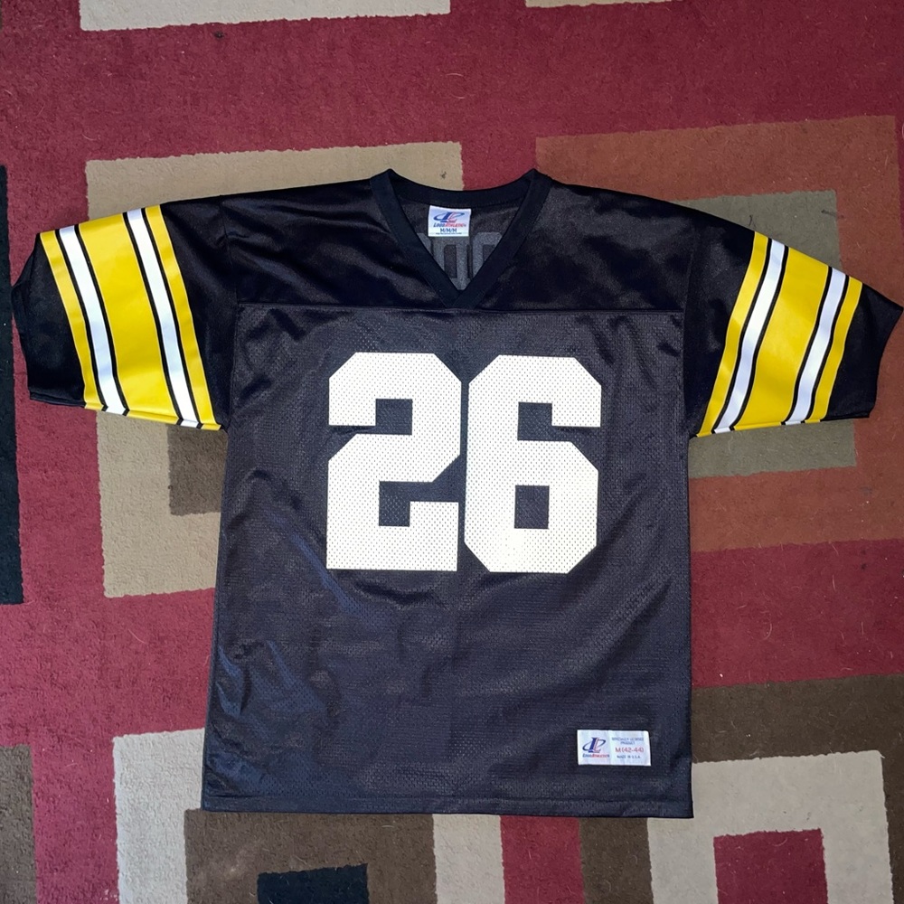 🔥🌟🏈 ROD WOODSON VINTAGE PITTSBURGH STEELERS JERSEY #LOGOATHLETIC #RODWOODSON